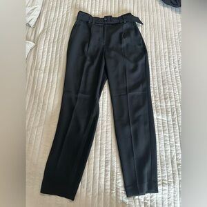 Express belted black pants size 2R